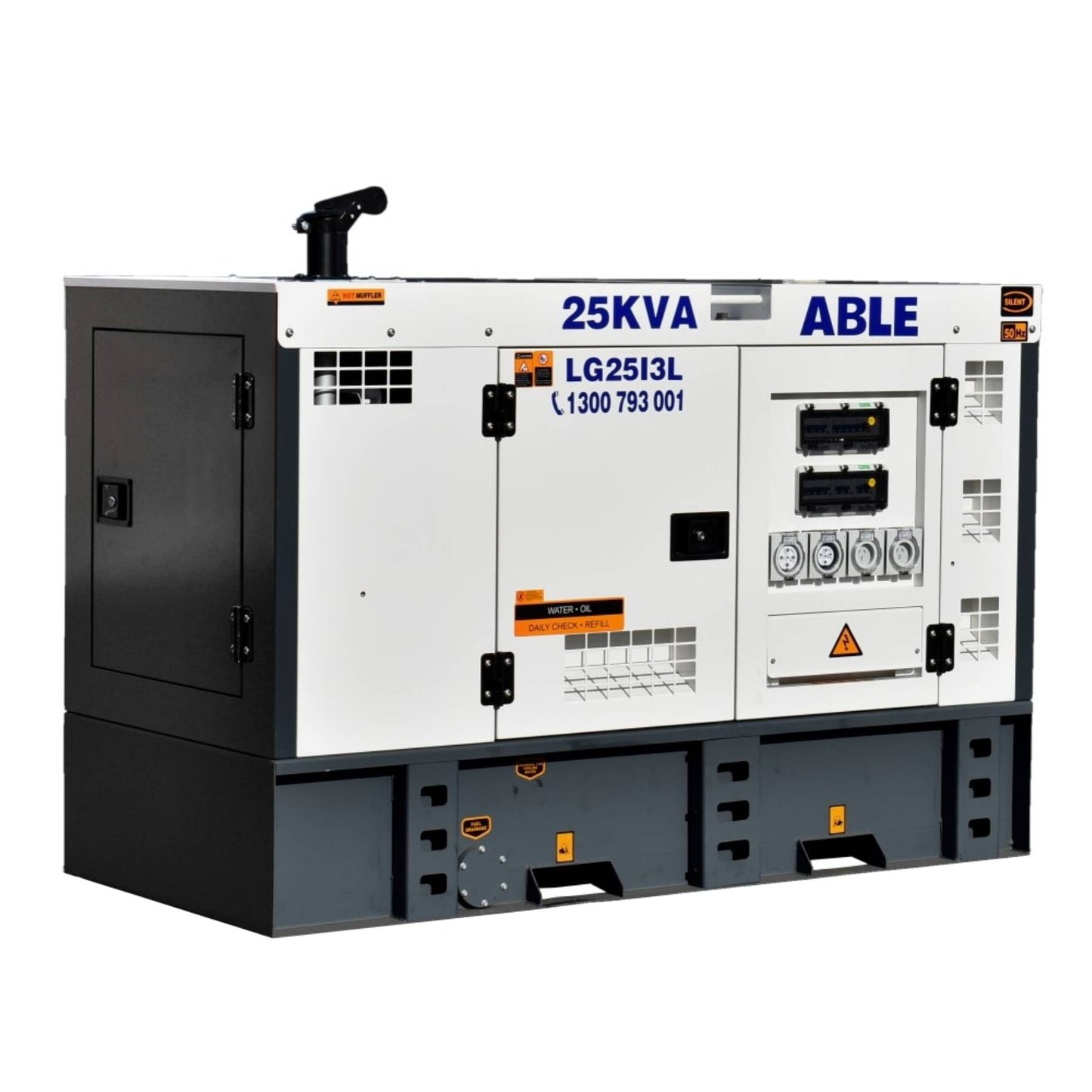 Ablesales Three Phase 25kVA Isuzu Diesel Generator