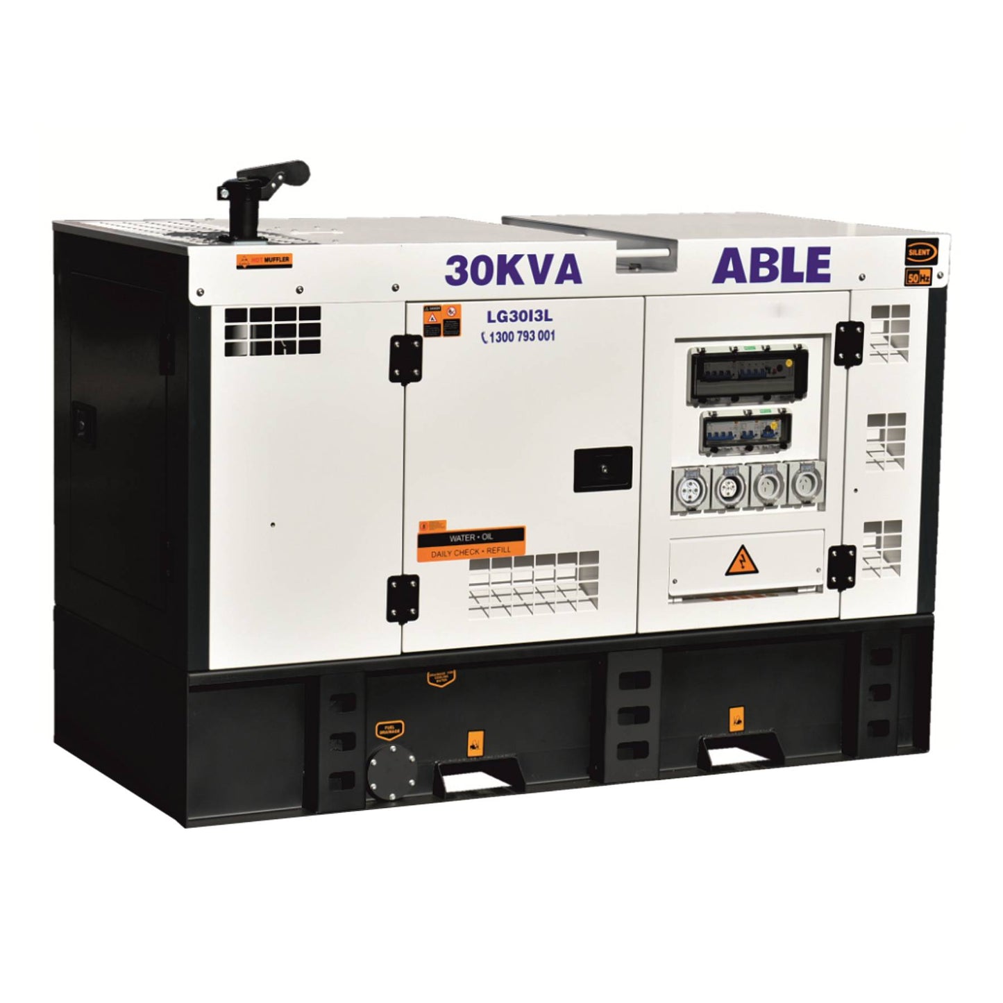 Ablesales Three Phase 30kVA Isuzu Diesel Generator