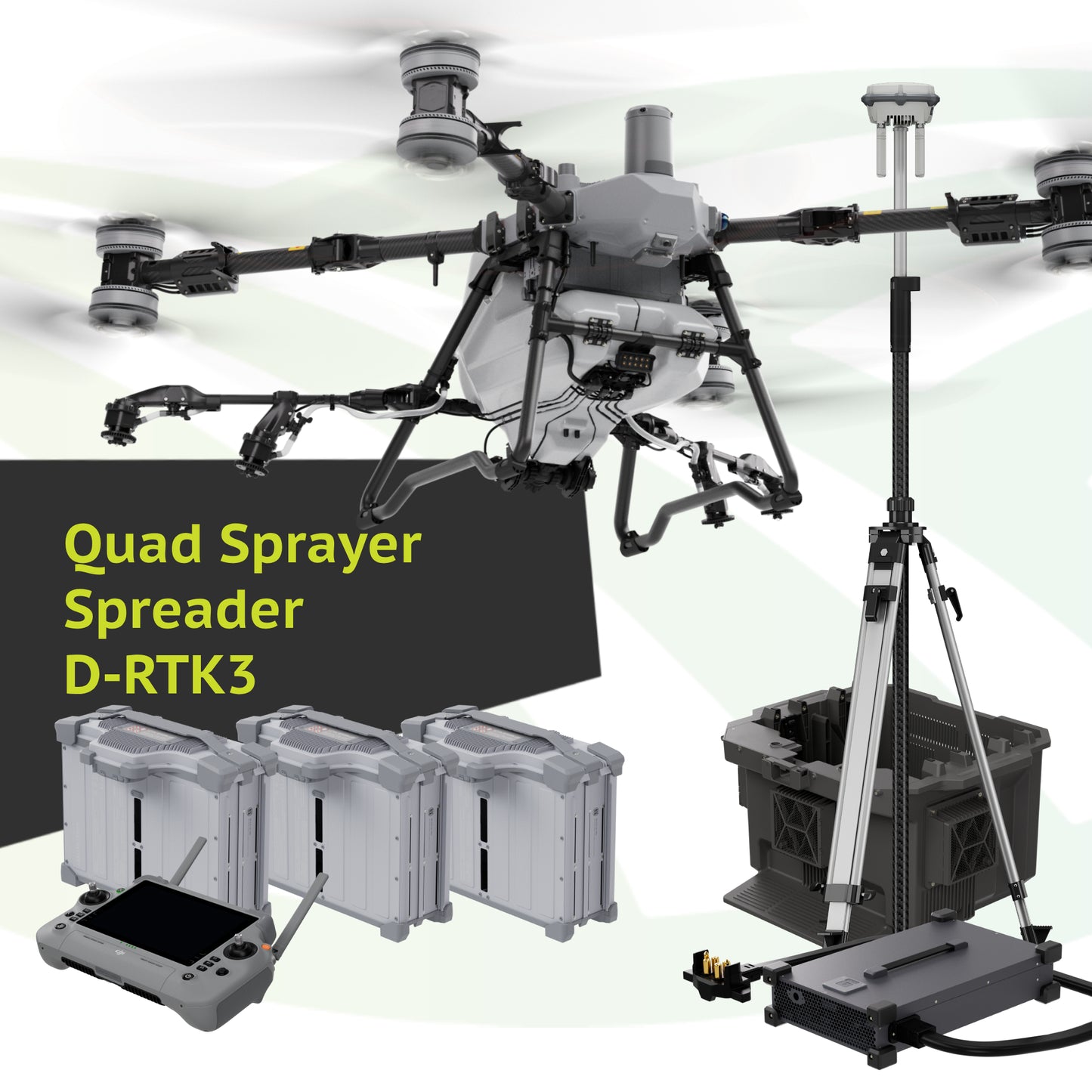DJI T100 Flagship Combo (Spreader + Mist Kit + RTK)
