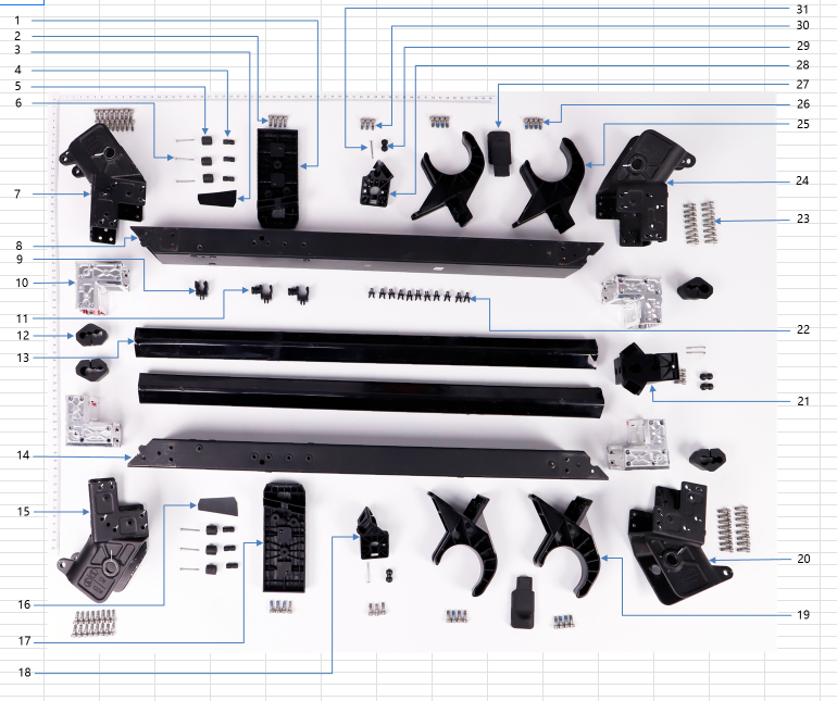 T50 - Middle Frame