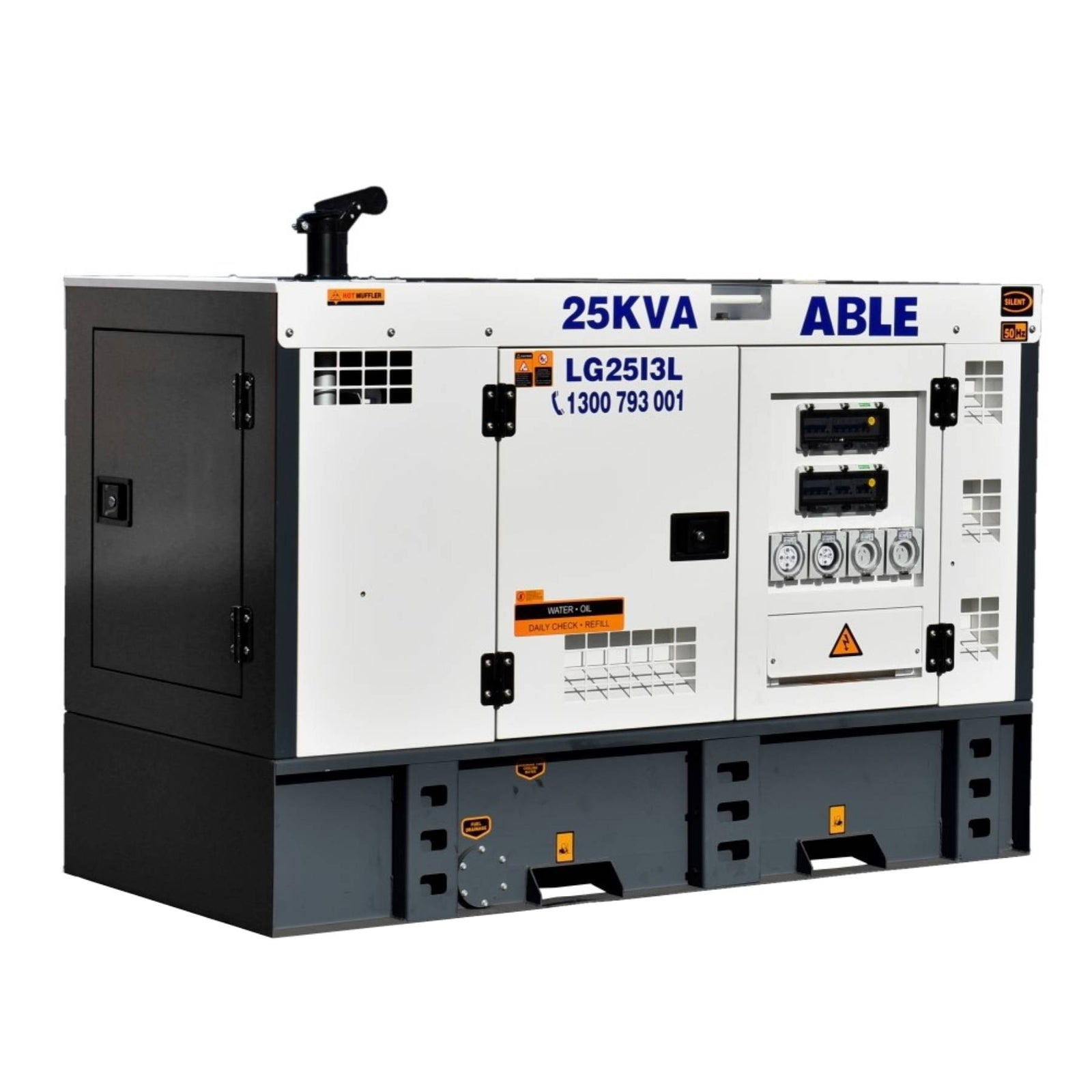 Ablesales Three Phase 25kVA Isuzu Diesel Generator