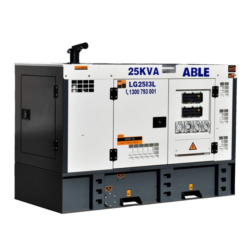Ablesales Three Phase 25kVA Isuzu Diesel Generator